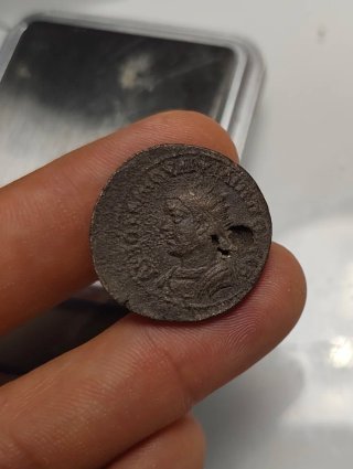 Moneda Romana Mesopotamia Nisibis Felipe II