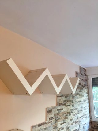 Estantería Zigzag Blanca LACK Ikea muy buen estado