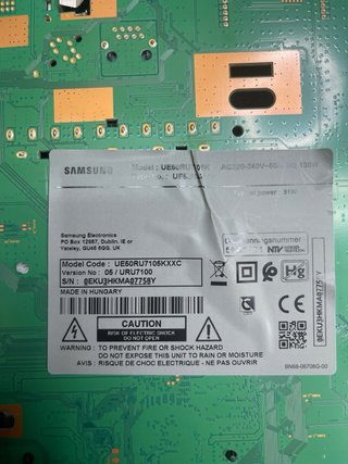 Samsung UE50RU7105K despiece