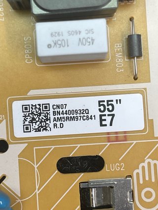 Samsung UE50RU7105K despiece
