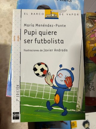Pupi quiere ser futbolista