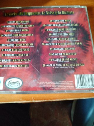 CD Latino Romantico - Reggaeton, Salsa, Bachata