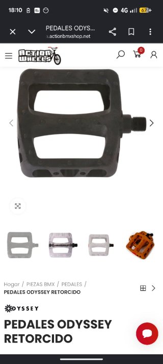 Pedales BMX Wethepeople Rojos