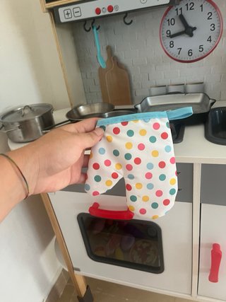 Cocina de juguete con accesorios