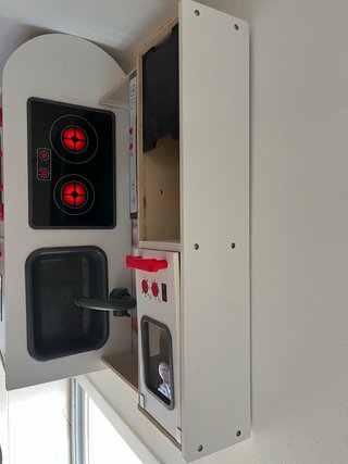 Cocina de juguete con accesorios