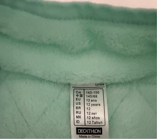 Chaqueta Talla 12 Roja