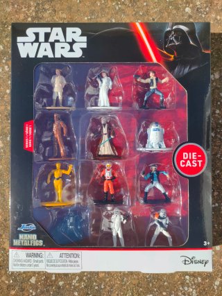 Set da collezione di 12 Nano Metalfigs (Star Wars)