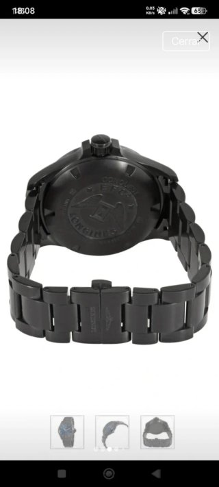 Reloj Longines Conquest VHP Negro