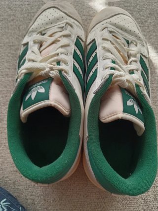 Zapatillas Adidas Centennial 85 Low Blancas/Verdes