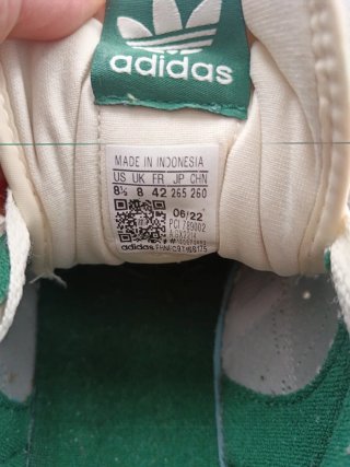 Zapatillas Adidas Centennial 85 Low Blancas/Verdes