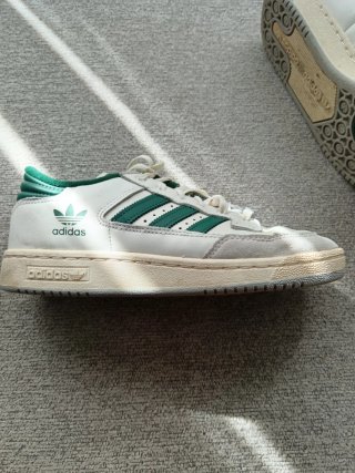 Zapatillas Adidas Centennial 85 Low Blancas/Verdes
