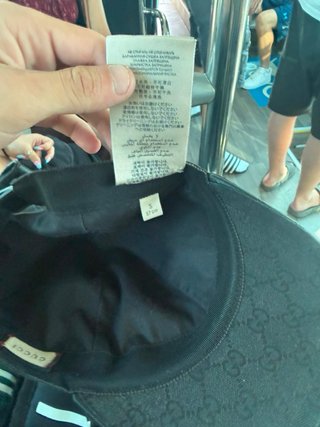 Gorra Gucci Negra