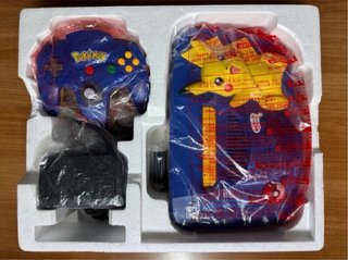 Nintendo 64 Pikachu PAL completa