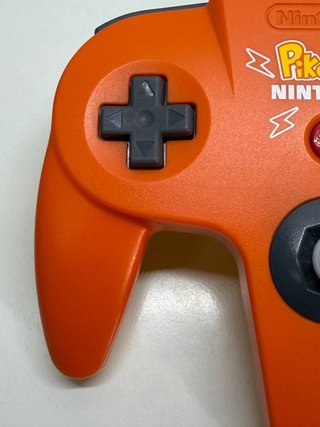Mando Nintendo 64 Pikachu Naranja Como Nuevo