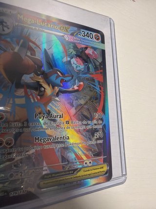 Carta Pokémon Mega-Lucario EX