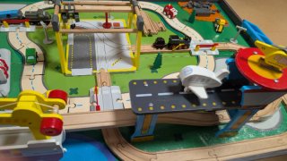 Mesa de trenes Kidkraft