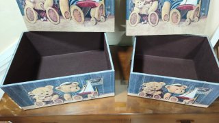 Cajas infantiles decorativas y de almacenaje