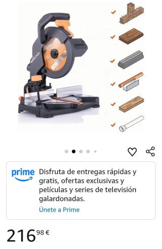 Evolution Power Sierra Ingletadora