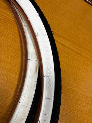 Cubiertas de bicicleta nuevas (2 unidades)