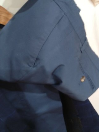 Abito elegante a quadri blu NUOVO