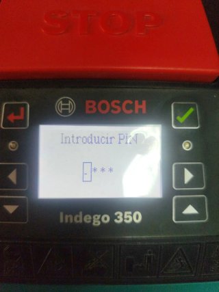 Robot Cortacésped Bosch Indego 350