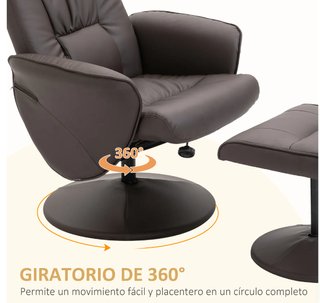Sillón Relax Gris con Reposapiés Reclinable