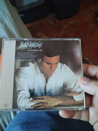 CD Julio Iglesias Un Hombre Solo