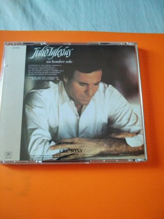 CD Julio Iglesias Un Hombre Solo