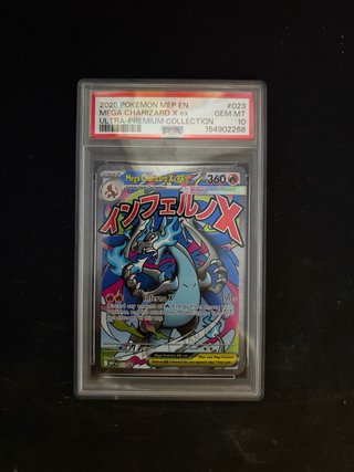 Mega Charizard X & Oricorio EX PSA 10 UPC🇬🇧
