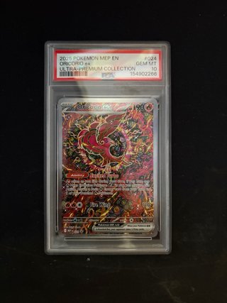 Mega Charizard X & Oricorio EX PSA 10 UPC🇬🇧