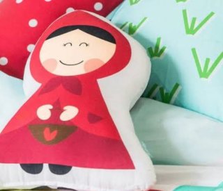 Funda nórdica Caperucita Roja Cama 90+cojines