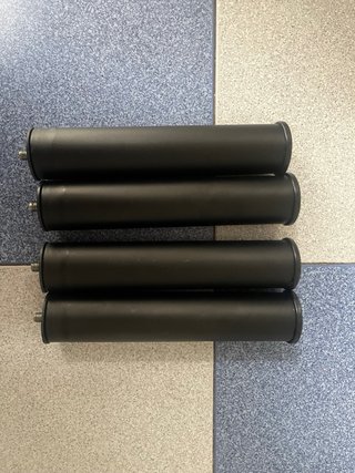 Somier tapizado 135x190 con patas