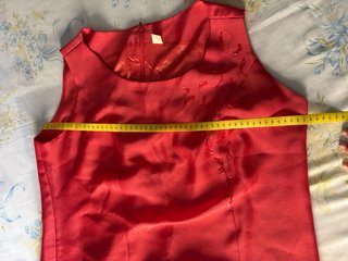 Vestido Largo Rojo Elegante