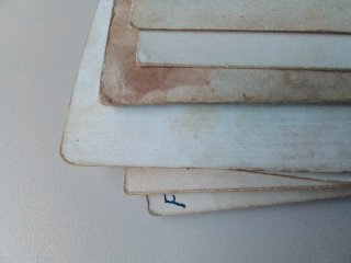Lote 7 Tarjetas Postales Antiguas