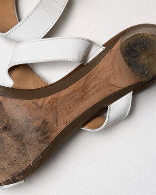 Salvatore Ferragamo Sandalias Blancas