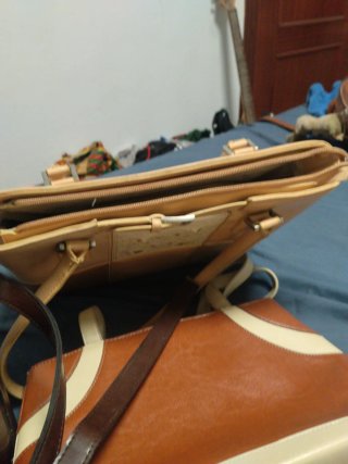 Lote 3 bolsos mujer: beige y marrón
