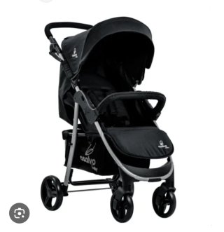 Silla de paseo negra