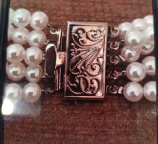 Collar de perlas de cinco vueltas