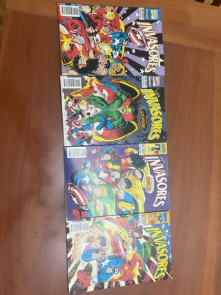 Los Invasores Marvel Forum completa 1-4 1994