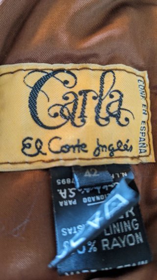 Chaqueta de piel ovino auténtica