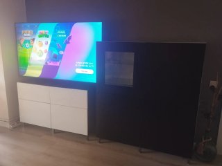 Mueble TV y vitrina IKEA Besta