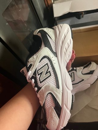 New Balance 530 Zapatillas Blancas y Negras