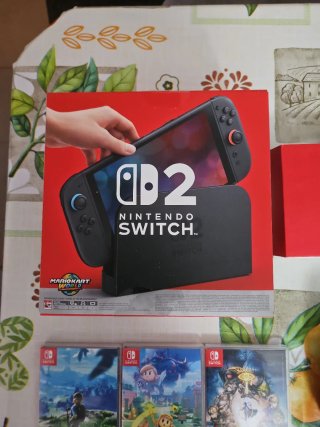Nintendo Switch 2 + 3 Juegos Top + MicroSD 256GB