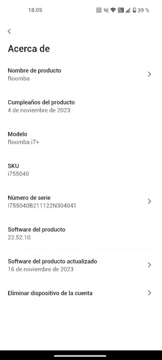 iRobot Roomba i7+ con base de vaciado automático
