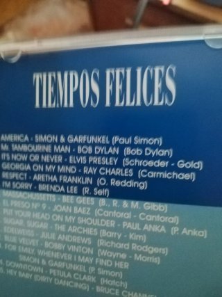 CD Tiempos Felices Volumen 1