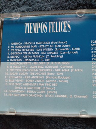 CD Tiempos Felices Volumen 1