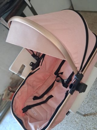 Carro de bebé 3 en 1 rosa