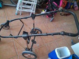 Carro de bebé 3 en 1 rosa