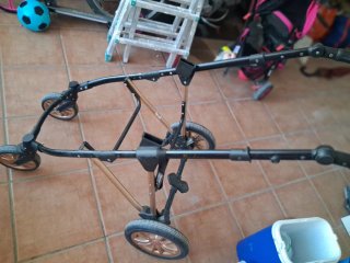 Carro de bebé 3 en 1 rosa