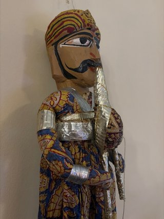 Marioneta Kathputli India Tradicional